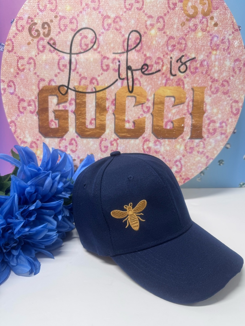 🐝LAST ONE! EMBROIDERED BEE DENIM HAT UNISEX